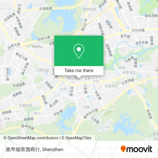 惠琴烟茶酒商行 map