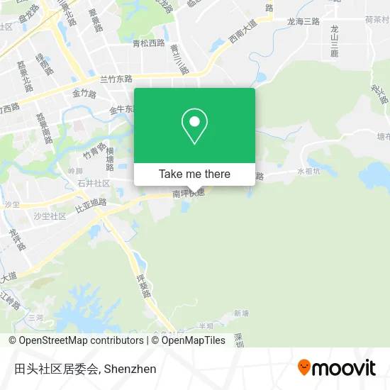 田头社区居委会 map