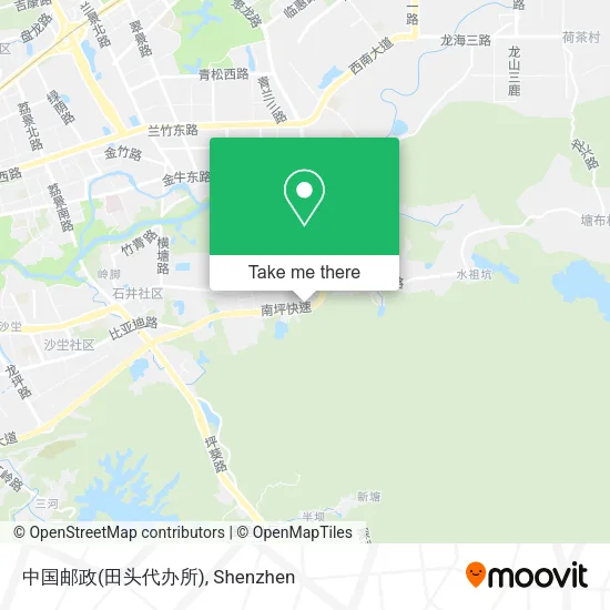 中国邮政(田头代办所) map