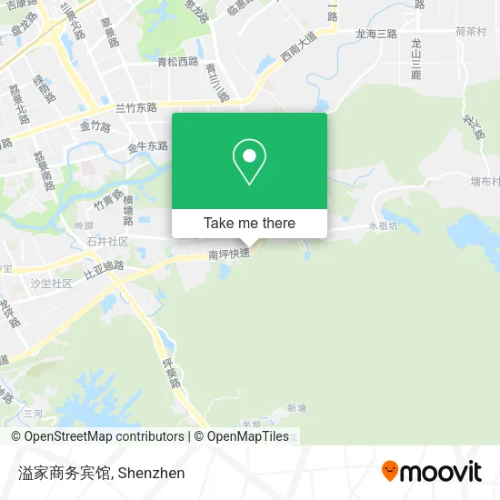 溢家商务宾馆 map