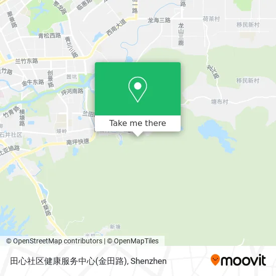 田心社区健康服务中心(金田路) map