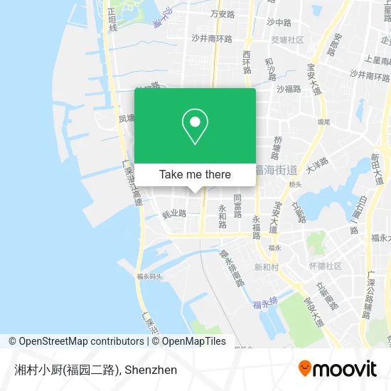 湘村小厨(福园二路) map