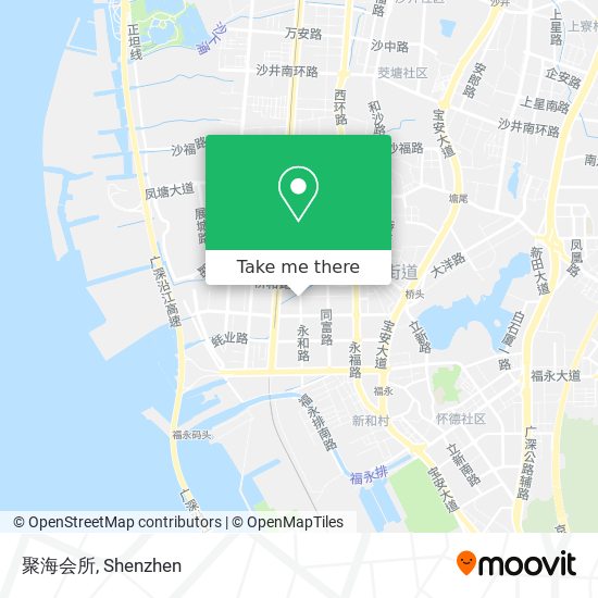 聚海会所 map