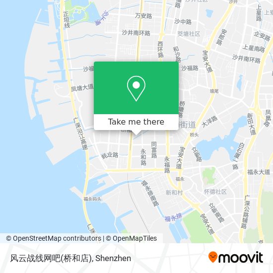 风云战线网吧(桥和店) map