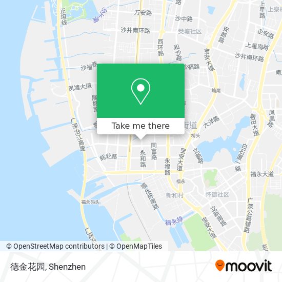 德金花园 map