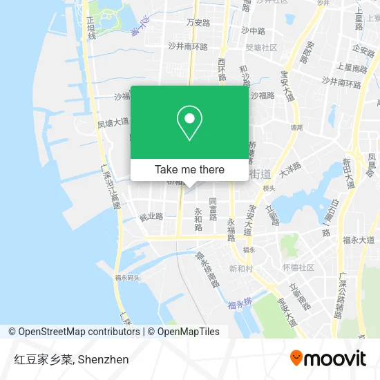 红豆家乡菜 map