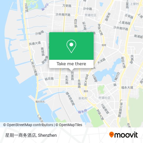 星期一商务酒店 map