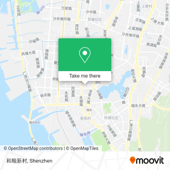 和顺新村 map