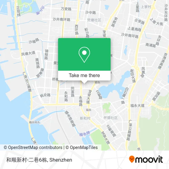 和顺新村-二巷6栋 map