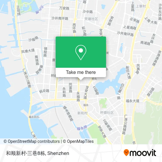 和顺新村-三巷8栋 map
