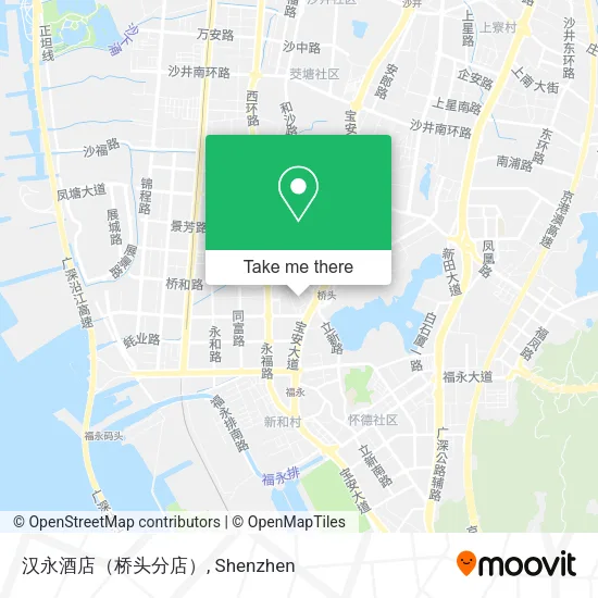 汉永酒店（桥头分店） map