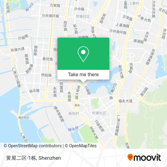 黄屋二区-1栋 map