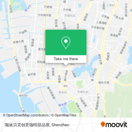 咖迪贝克创意咖啡甜品屋 map