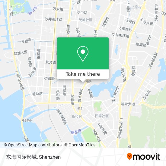 东海国际影城 map