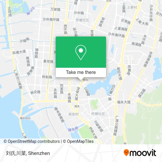 刘氏川菜 map