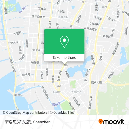 萨客思(桥头店) map