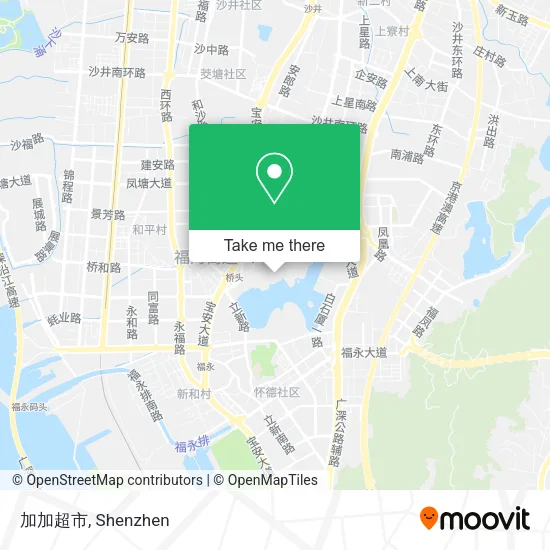 加加超市 map