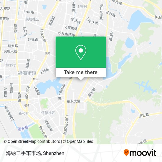 海纳二手车市场 map