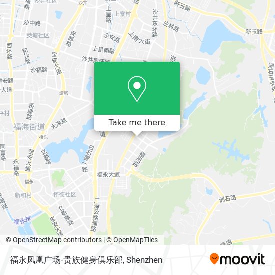 福永凤凰广场-贵族健身俱乐部 map