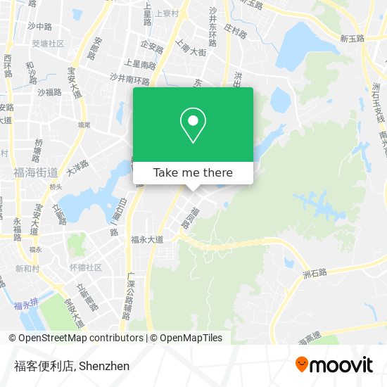 福客便利店 map