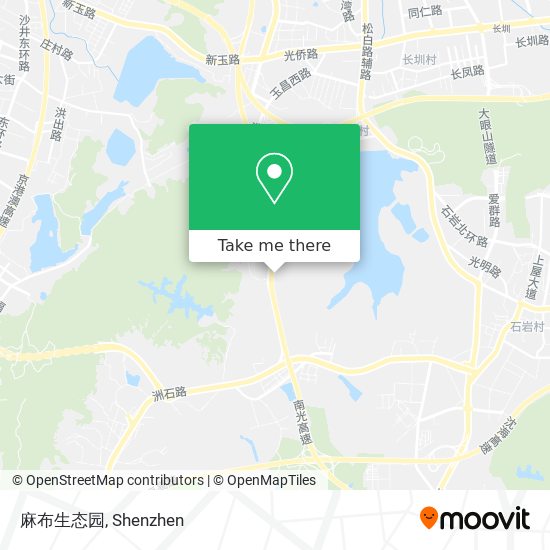 麻布生态园 map