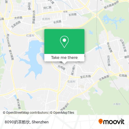 8090奶茶酷饮 map