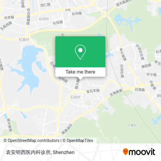 袁安明西医内科诊所 map