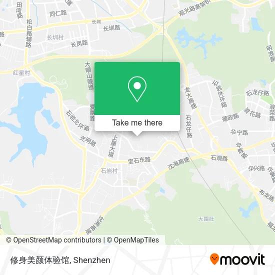 修身美颜体验馆 map