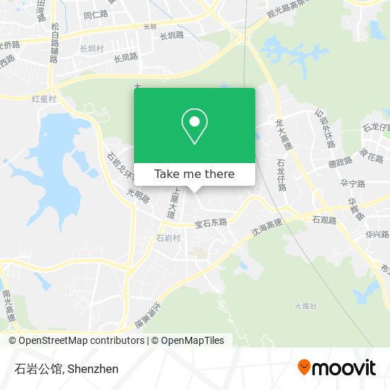 石岩公馆 map