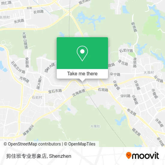 剪佳班专业形象店 map