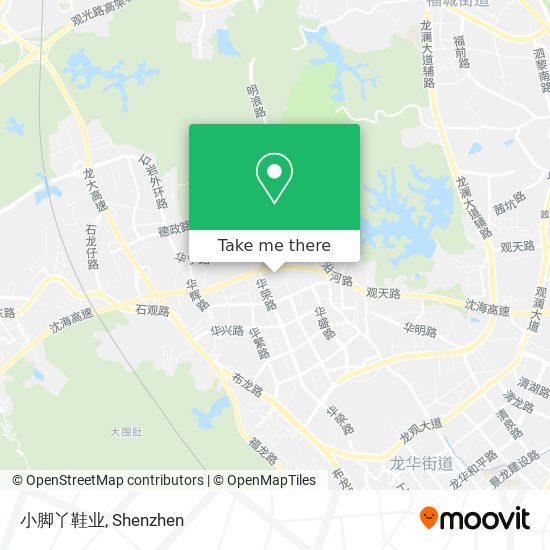 小脚丫鞋业 map
