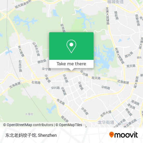 东北老妈饺子馆 map