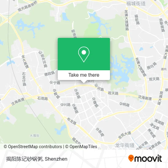 揭阳陈记砂锅粥 map