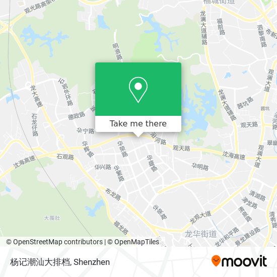 杨记潮汕大排档 map