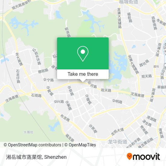 湘岳城市蒸菜馆 map