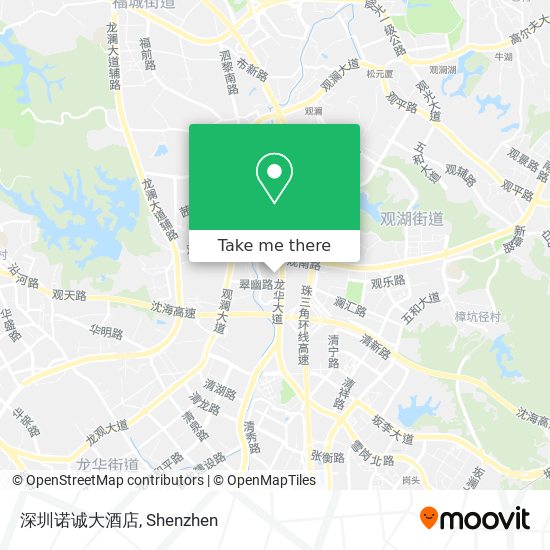 深圳诺诚大酒店 map