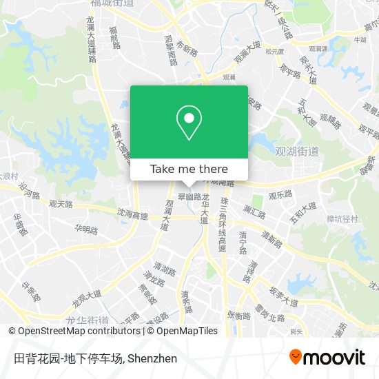 田背花园-地下停车场 map