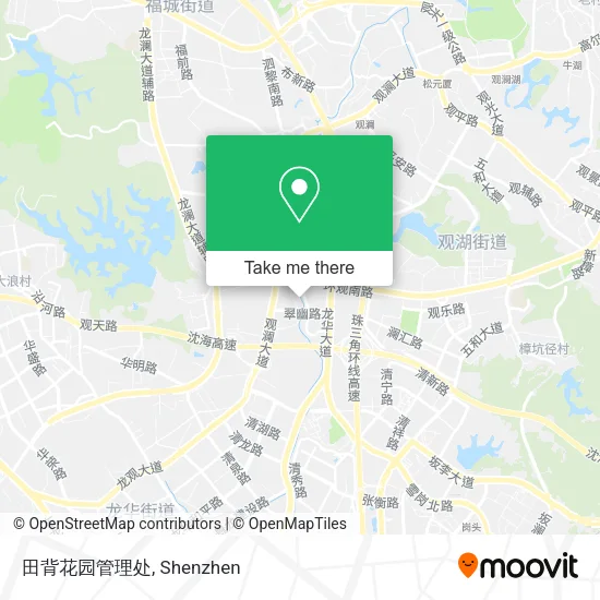 田背花园管理处 map
