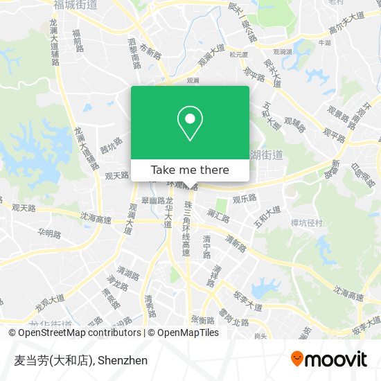 麦当劳(大和店) map