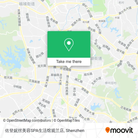 佐登妮丝美容SPA生活馆观兰店 map