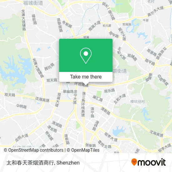太和春天茶烟酒商行 map