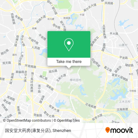 国安堂大药房(康复分店) map