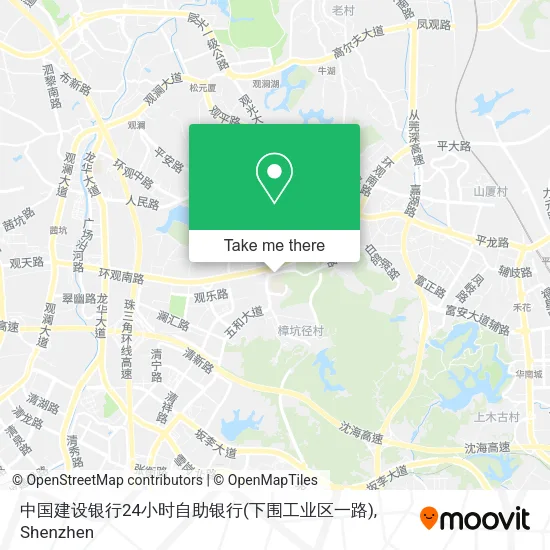 中国建设银行24小时自助银行(下围工业区一路) map