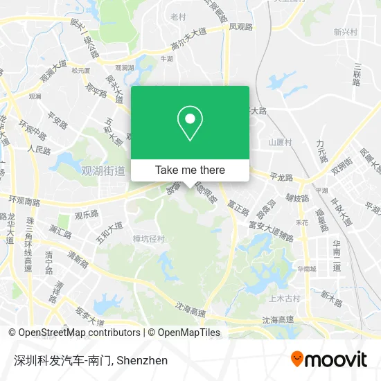 深圳科发汽车-南门 map