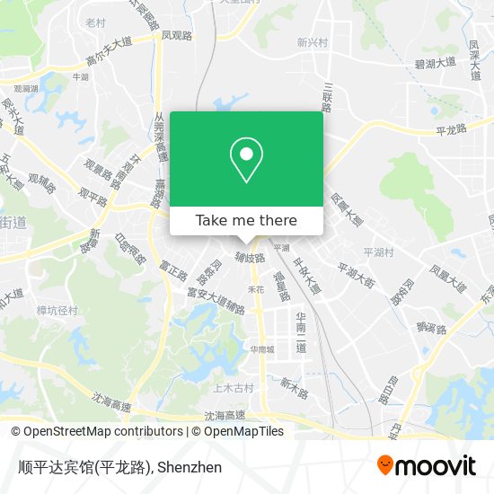 顺平达宾馆(平龙路) map