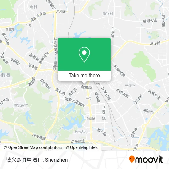 诚兴厨具电器行 map