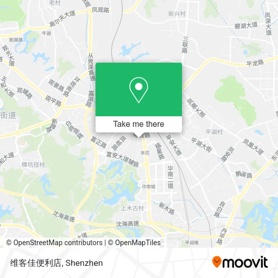 维客佳便利店 map