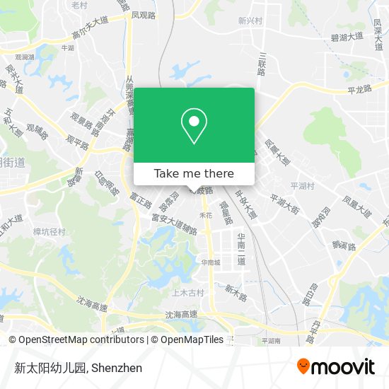 新太阳幼儿园 map