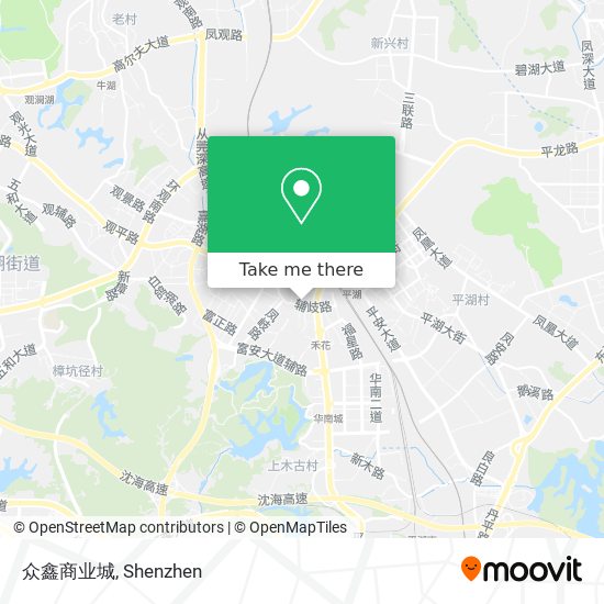 众鑫商业城 map