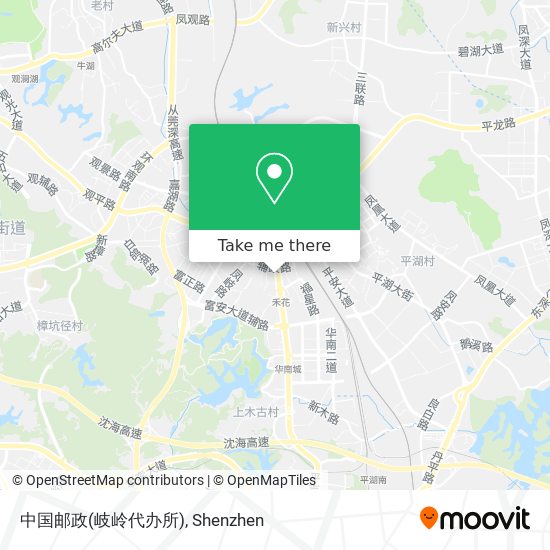 中国邮政(岐岭代办所) map